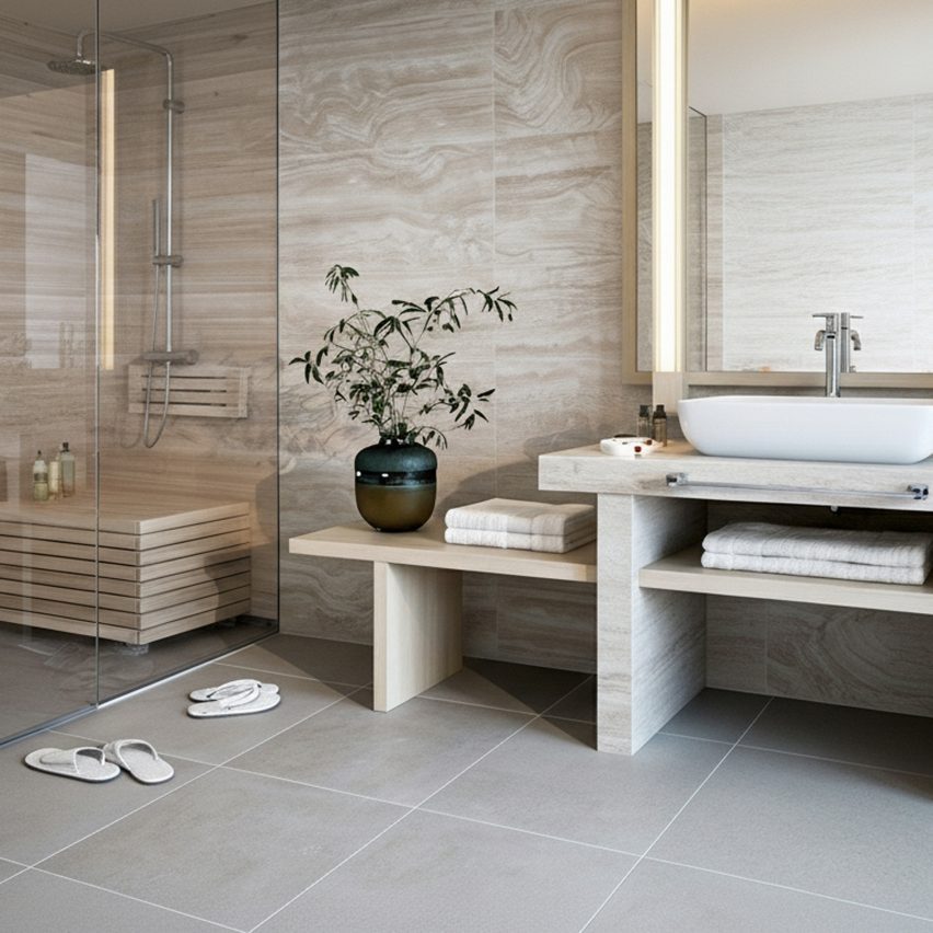 a hotel bathroom