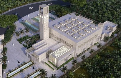Al Awtad Mosque by Noura Alkaabi, Alia Aljaberi, Sheikha Alazizi and Aisha Almemari