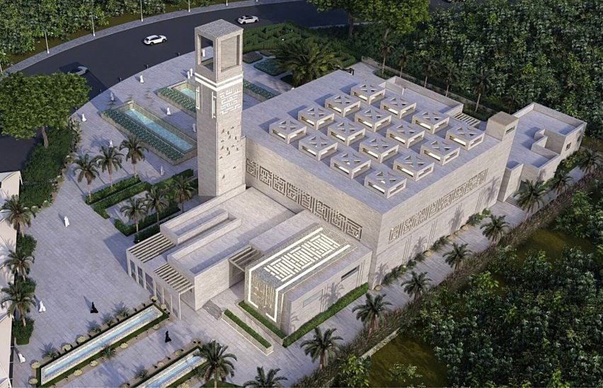 Al Awtad Mosque by Noura Alkaabi, Alia Aljaberi, Sheikha Alazizi and Aisha Almemari