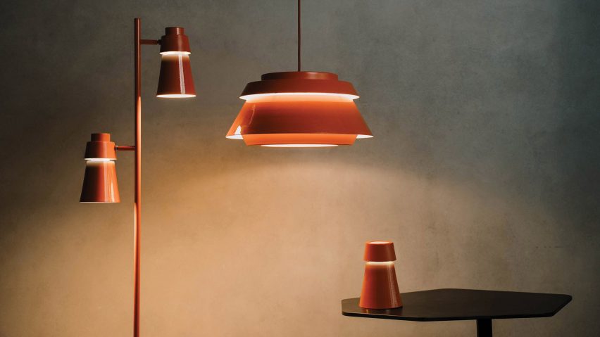 Reflecta lamp collection by Nóra Szilágyi