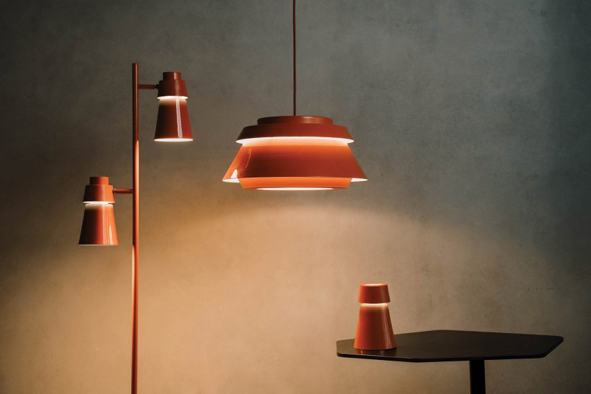 Reflecta lamp collection by Nóra Szilágyi