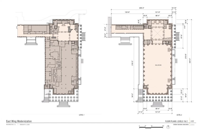 White House ballroom plans