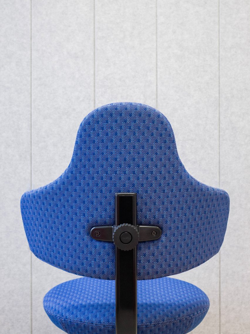 Savo Spine chair by Form Us With Love in Byborre textile