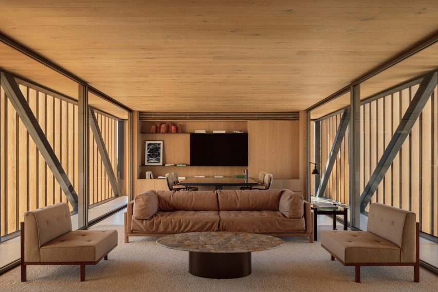 Interior of a home in Brazil by Studio Arthur Casas