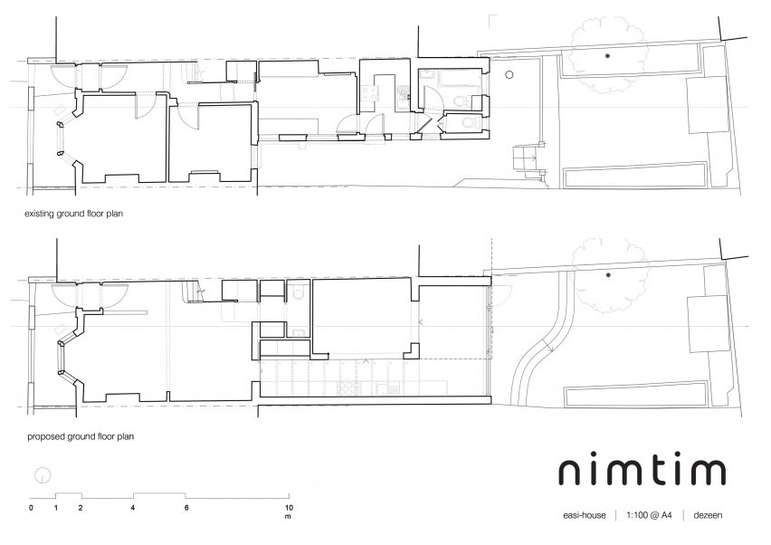 Floor plan of Easi-house