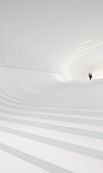 Interior of Heydar Aliyev Centre