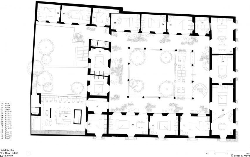 Hotel Sevilla in Mérida by Zeller & Moye