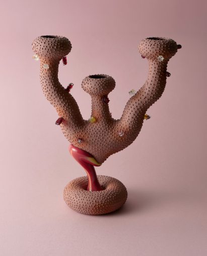 Salty Fairy Ring ceramic vessel by Jiyhun Kim for Collect 2026