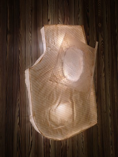 Sconce light by Minjae Kim, selected by Kelly Wearstler