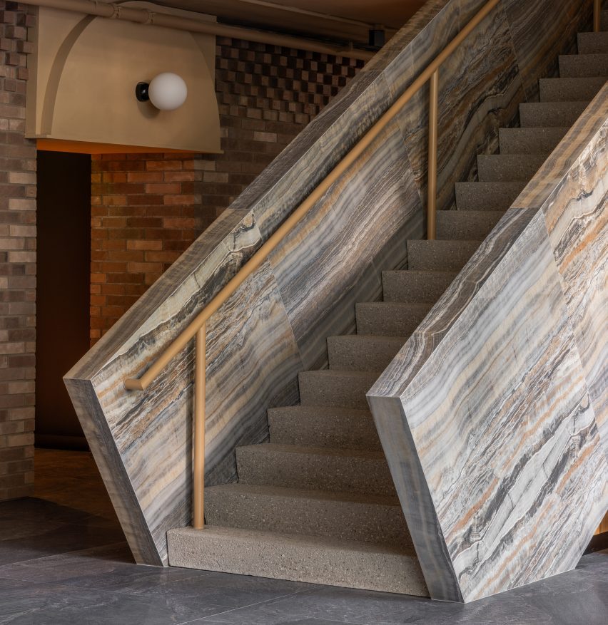 Stone staircase