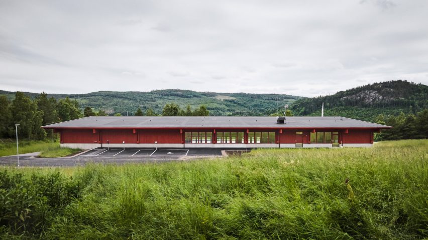 Liden fire station by Kod Arkitekter
