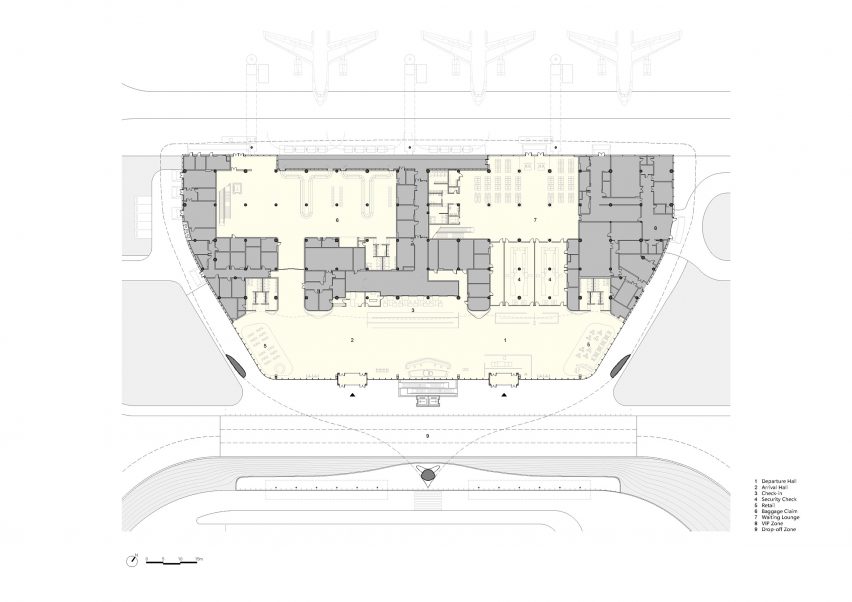 Plan of Lishui Airport by MAD