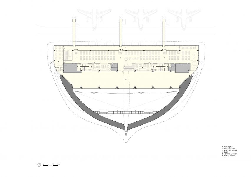 Plan of Lishui Airport by MAD