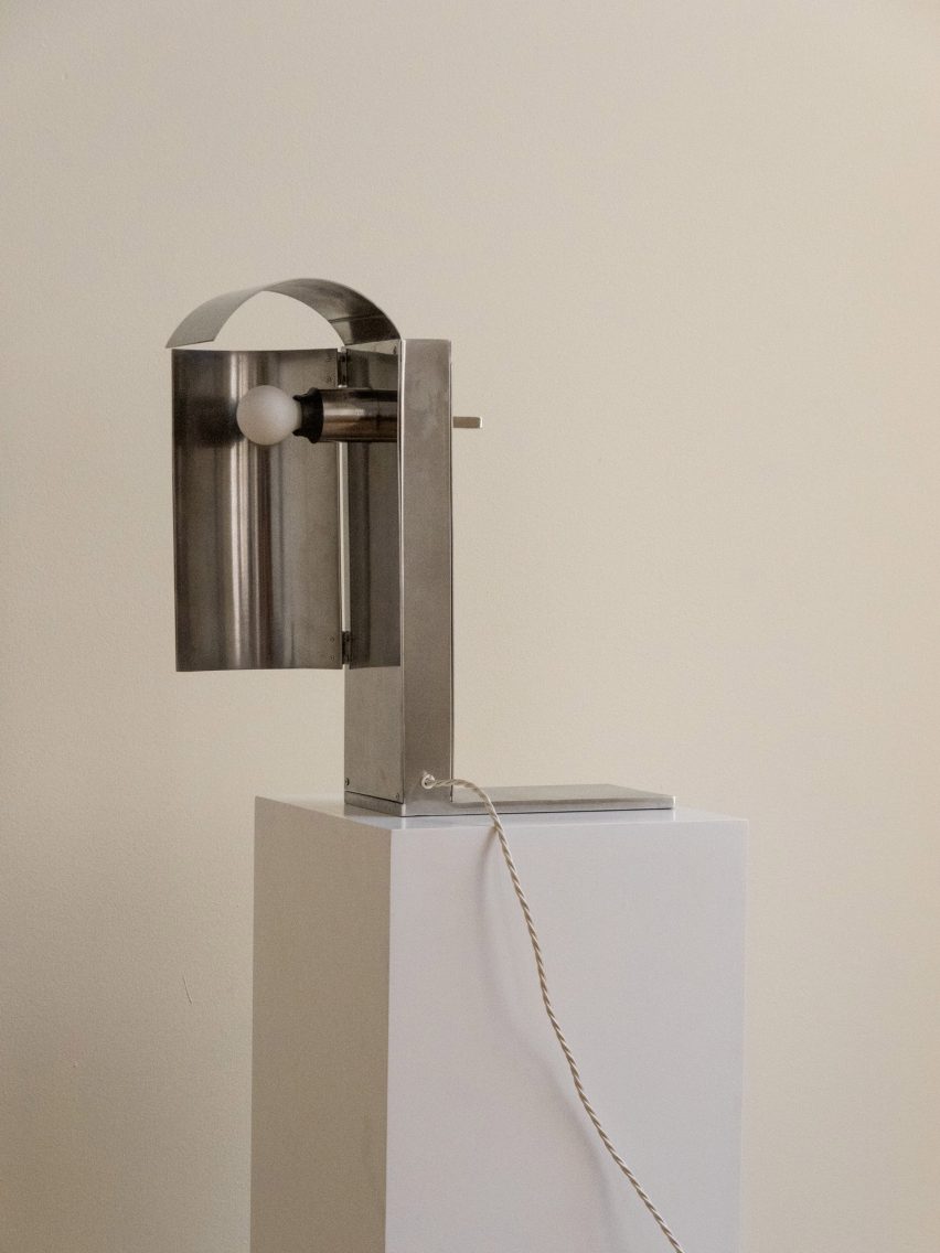 Lighting at the Max Radford Gallery show at Collect