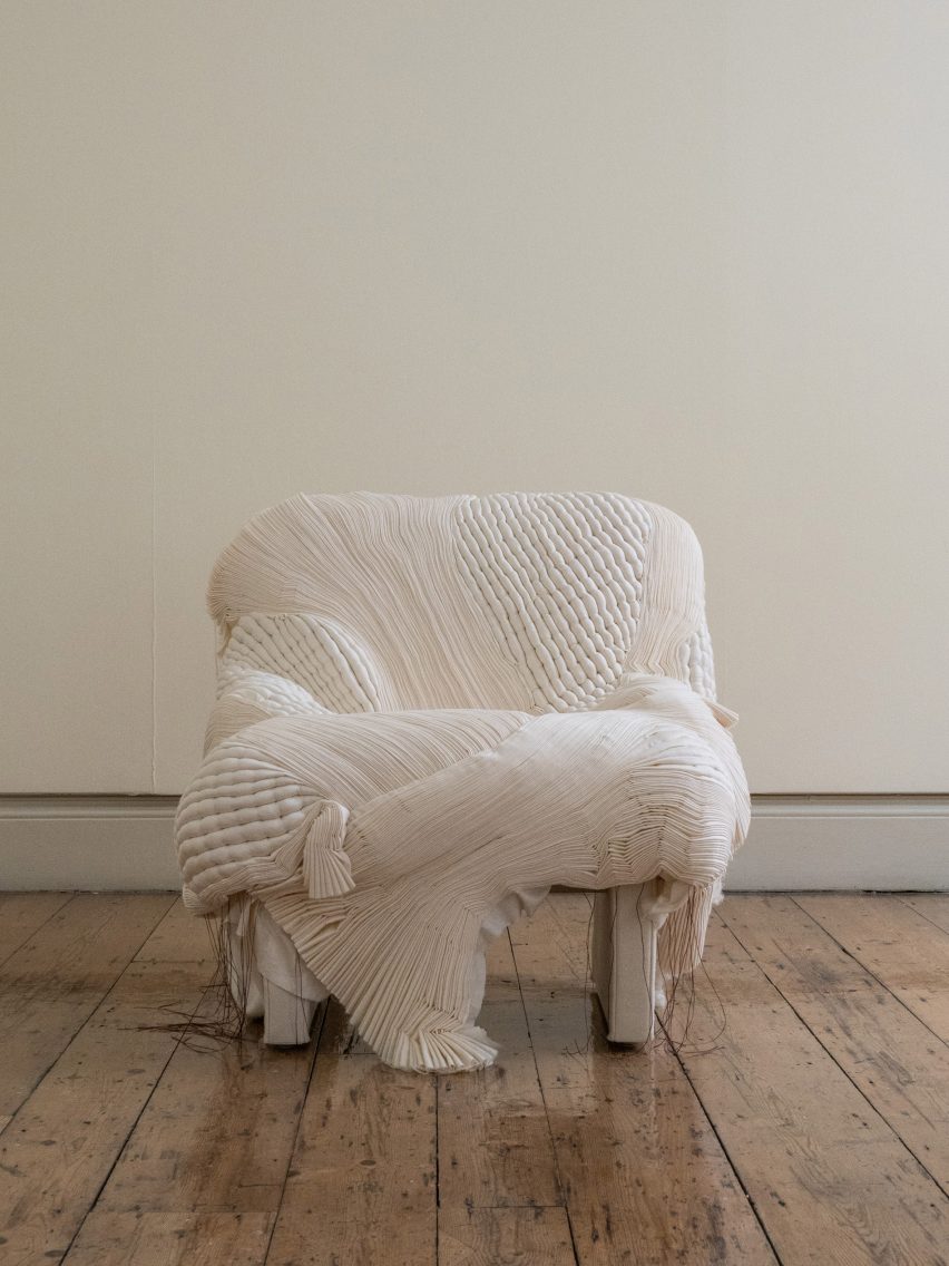 Smock hair by Tessa Silva at the Max Radford Gallery exhibition