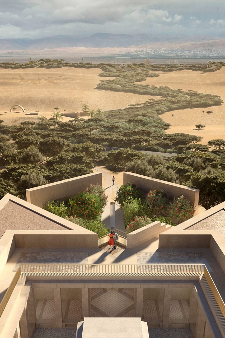 The Museum of Jesus' Baptism by Niall McLaughlin Architects