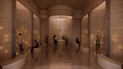 The Museum of Jesus' Baptism by Niall McLaughlin Architects