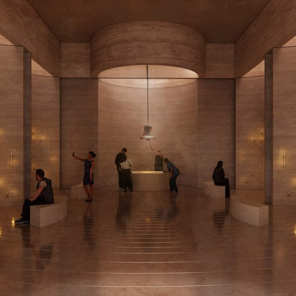 The Museum of Jesus' Baptism by Niall McLaughlin Architects