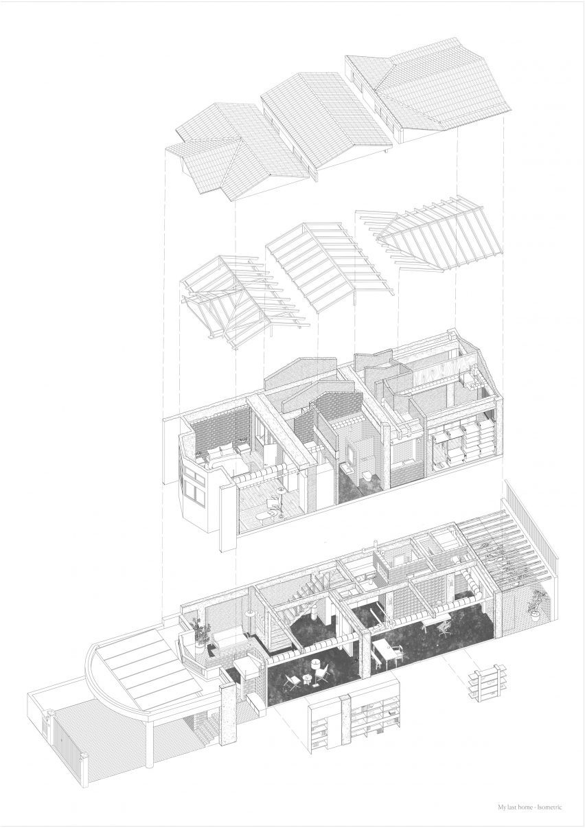 Drawings of My Last Home in Singapore by L Architects