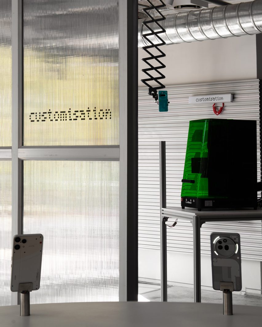 Interiors of the Nothing and CMF flagship store in Bengaluru (Bangalore), India