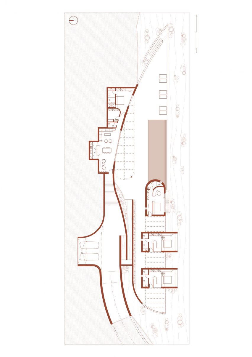 The Plane at Olen resort by Ateno Architecture Studio