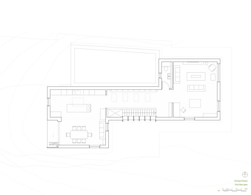 Orchard House first floor plan