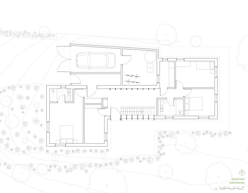 Orchard House ground floor plan
