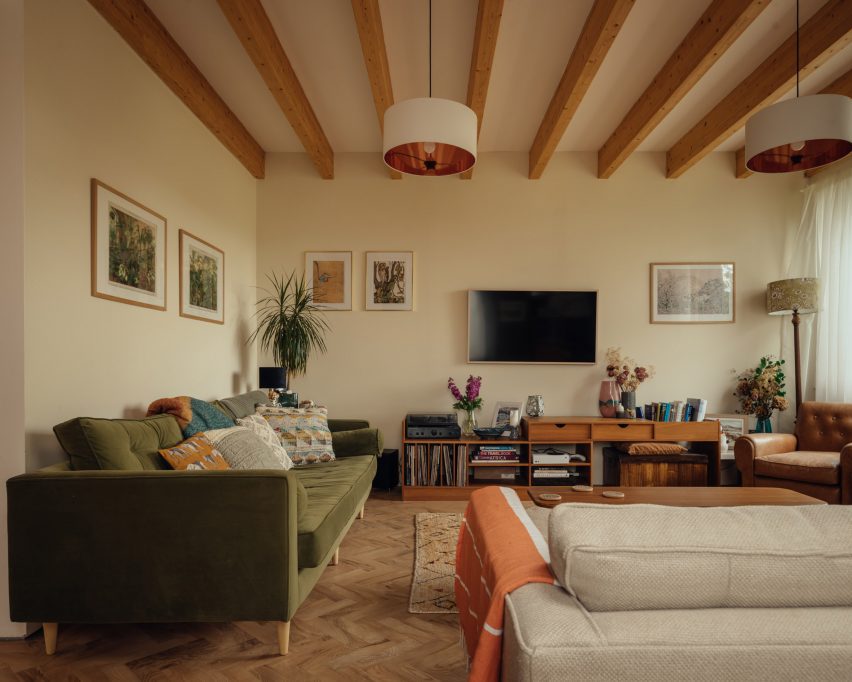 Living room of Orchard House