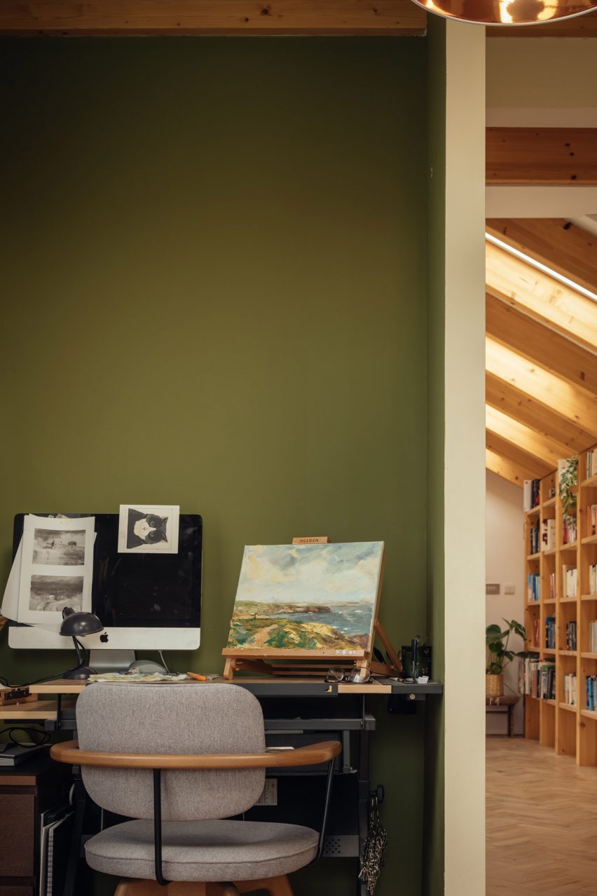 Desk in Orchard House