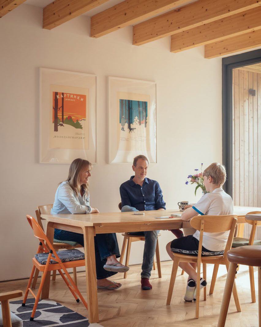 Dining room in Orchard House
