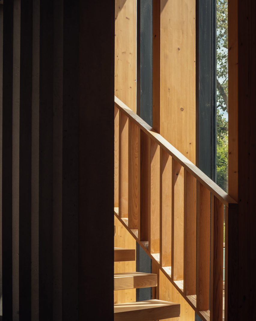 Staircase in Orchard House