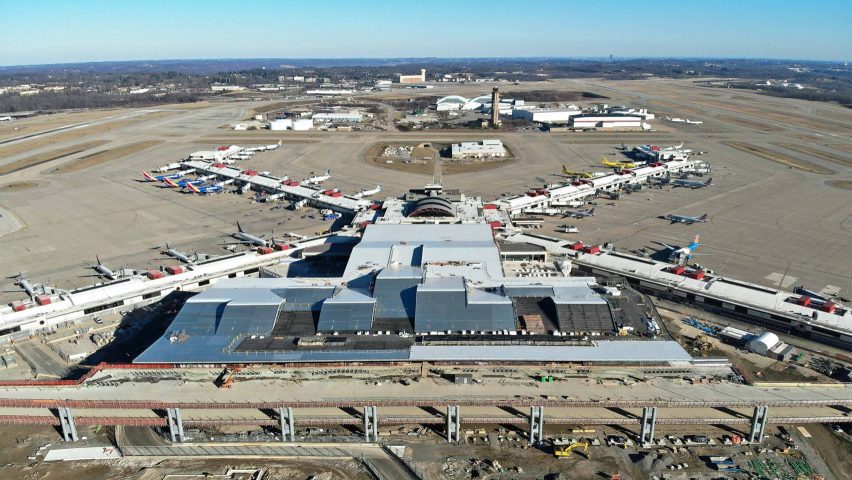 “Enormous structures tend to be built to last. Airport terminals are usually the reverse”