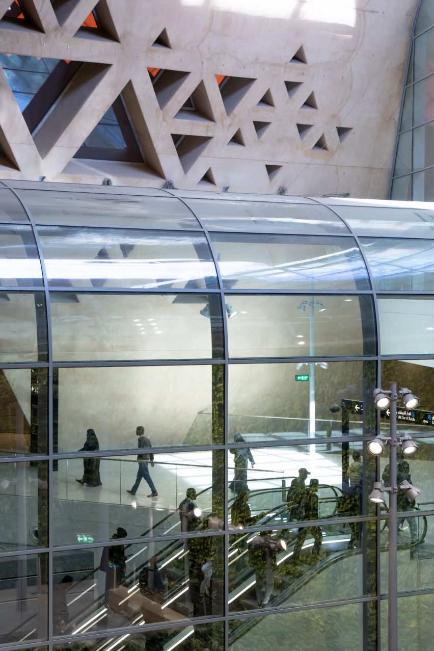 Qasr AlHokm Metro Station by Snøhetta