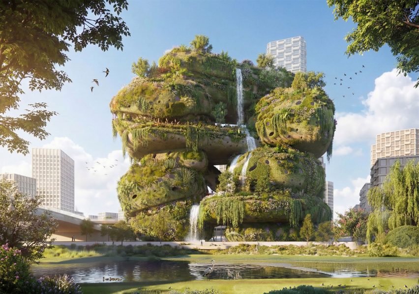 Rotterdam Rocks by MVRDV for Shift world wonder competition