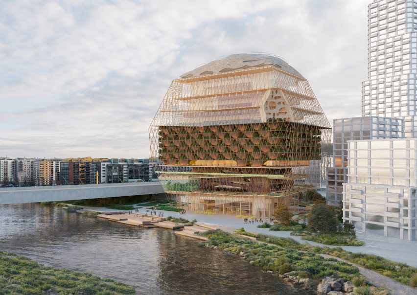 Planetary Landmark for the Climate Age by Office for Political Innovation for Shift world wonder competition