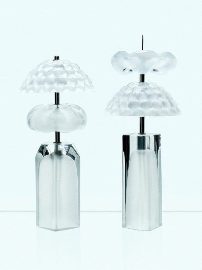 Two Buké lamps by Simon Skinner