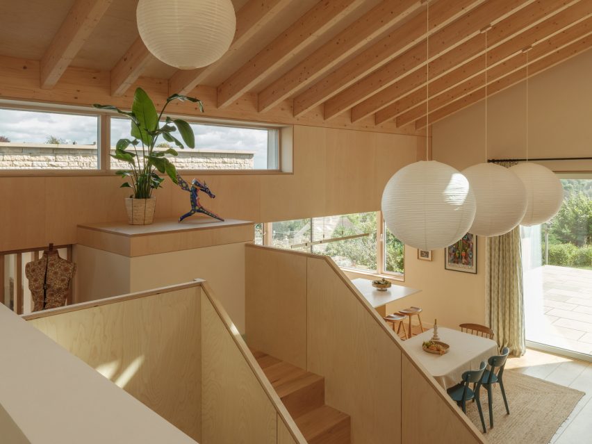 Sky House interior