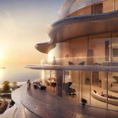 Building with undulating facade