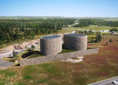 Stone Clouds data centre by Carl Fredrik Svenstedt Architects