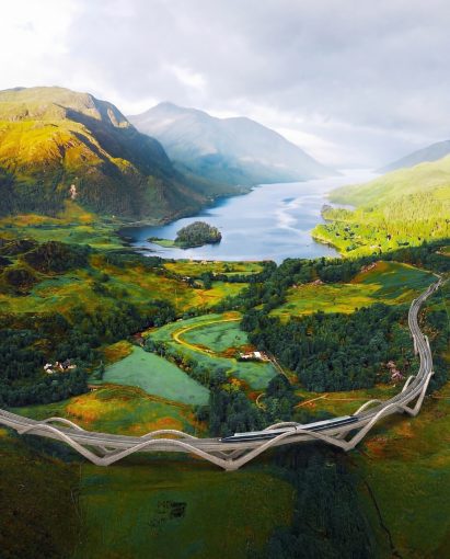 High speed railway in UK