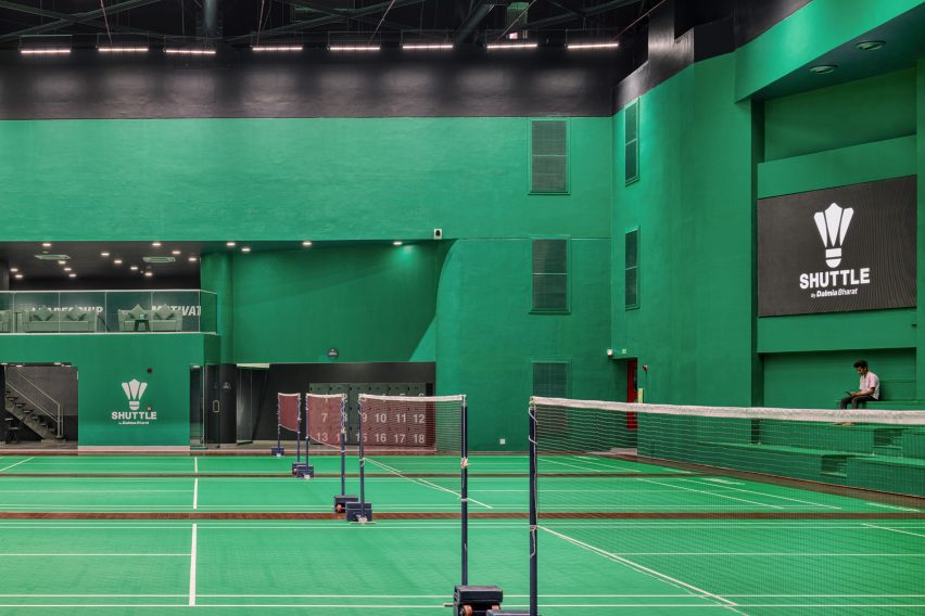 The Shuttle badminton academy in Bhubaneswar, India