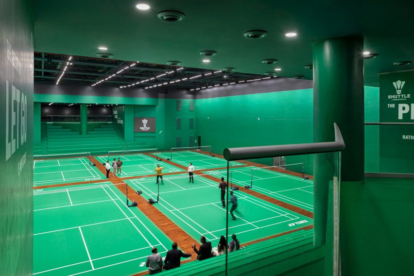 The Shuttle badminton academy in Bhubaneswar, India