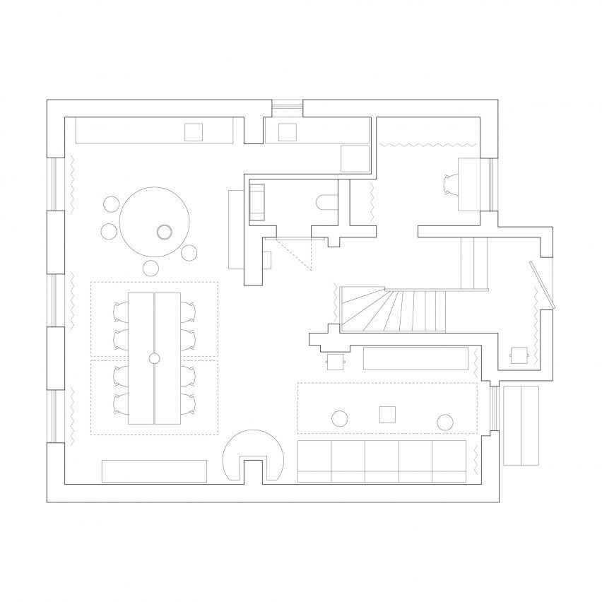 Plan of P81 House by Wiercinski Studio