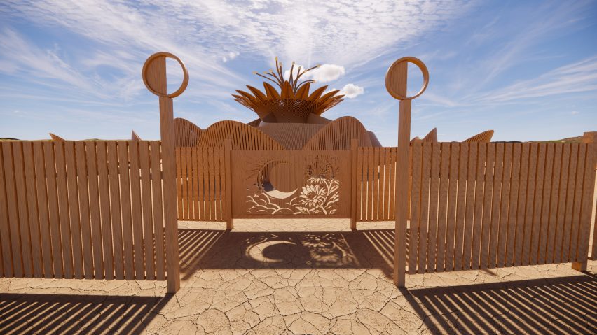 Burning Man Temple 2026 design
