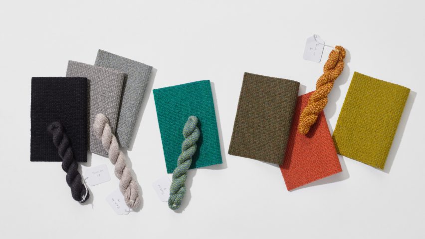 Photo of fabric samples