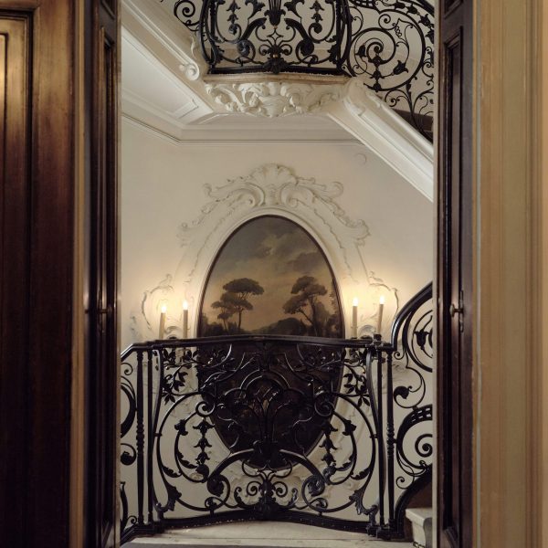 Photo of staircase in a Milanese apartment