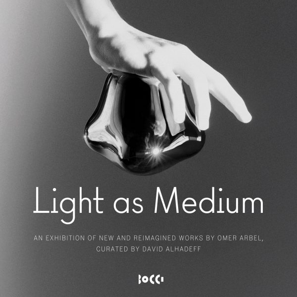 Graphics for Bocci exhibition Light as Medium