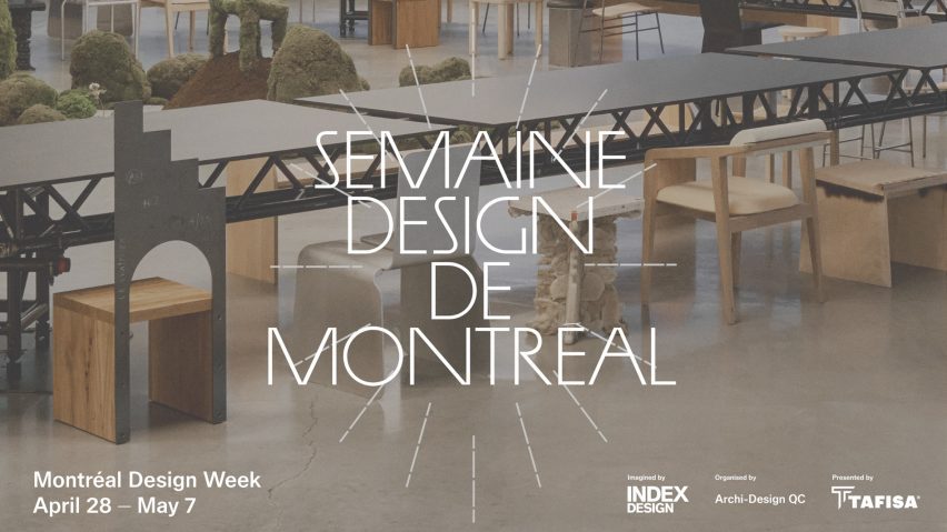 Graphic for Montreal Design Week 2026