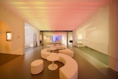 Light as Cloud exhibition space