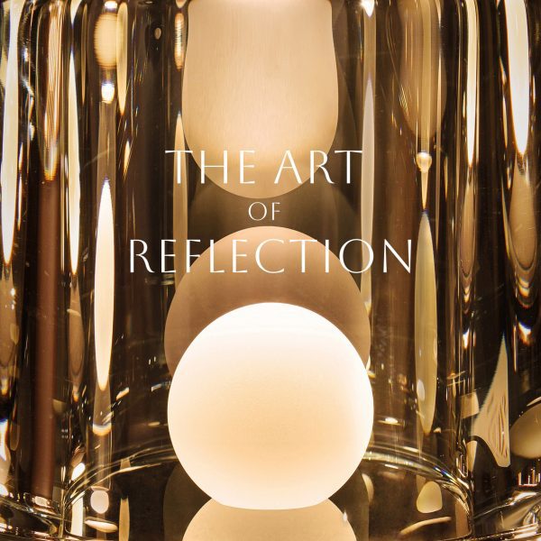 Lighting product displayed as part of Occhio exhibition